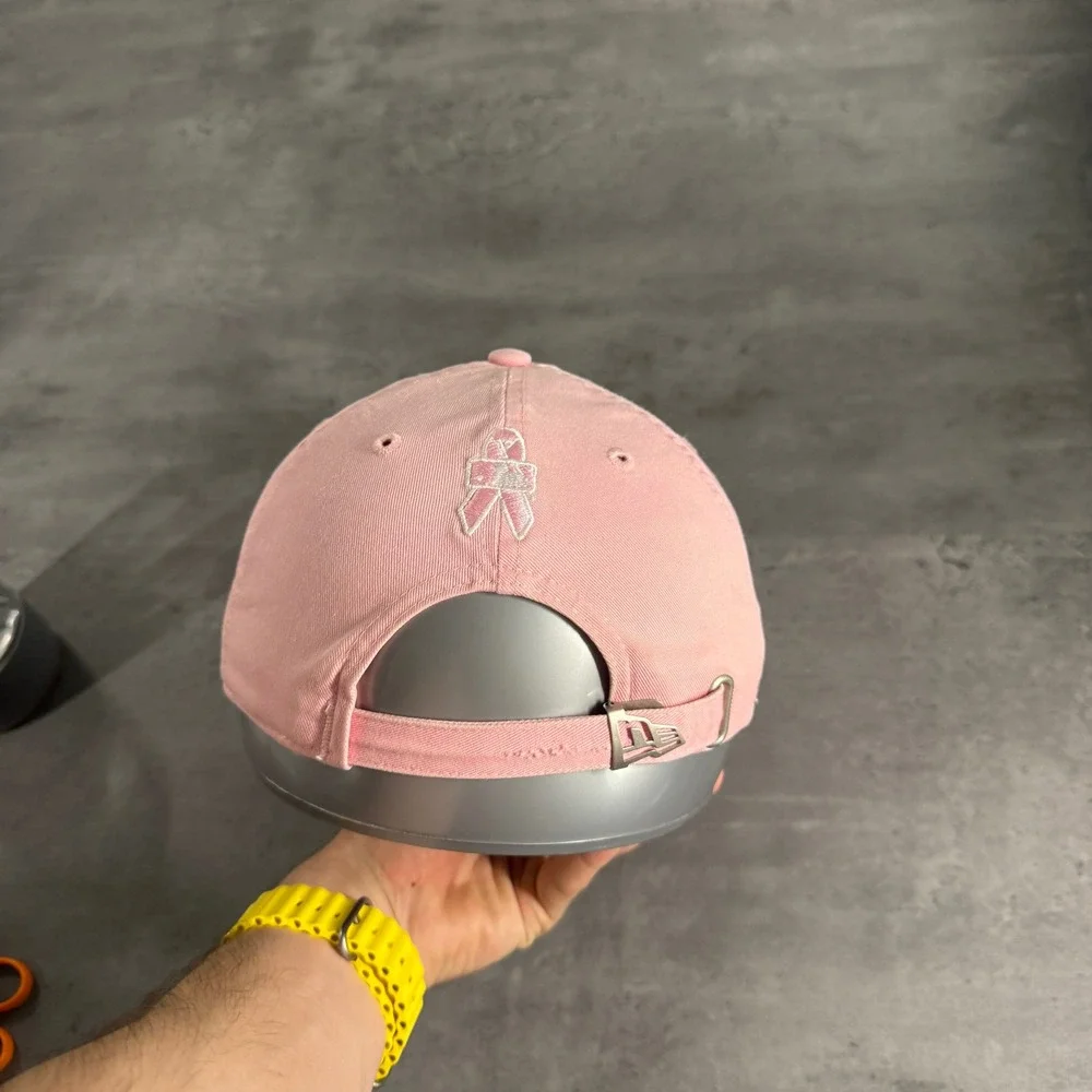 New Era Colorado Rockies Hat Women Pink Breast Cancer Awareness MLB Baseball Cap
